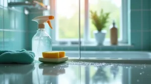 Czym usunąć osad z mydła na kabinie prysznicowej