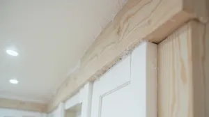 Czym wypełnić przestrzeń między szafkami a sufitem