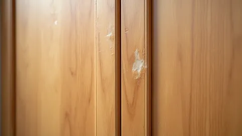 czym zmyc klej z szafki