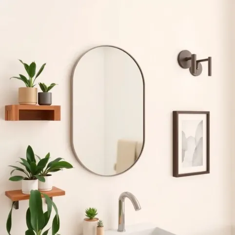 Dekor do łazienki na ścianę