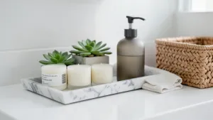 Dekoracje do łazienki na blat