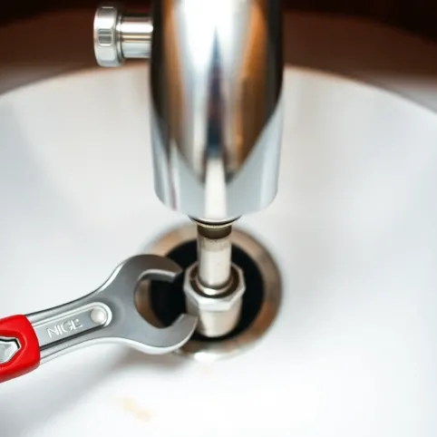 Demontaż baterii umywalkowej