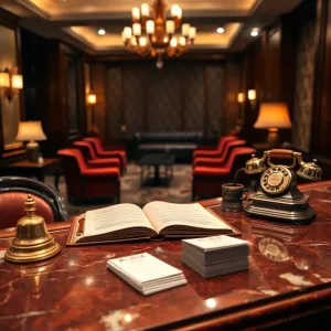 Dialog rezerwacja pokoju w hotelu po polsku