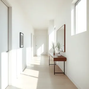 Długi wąski przedpokój inspiracje