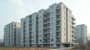 Długość bloku mieszkalnego