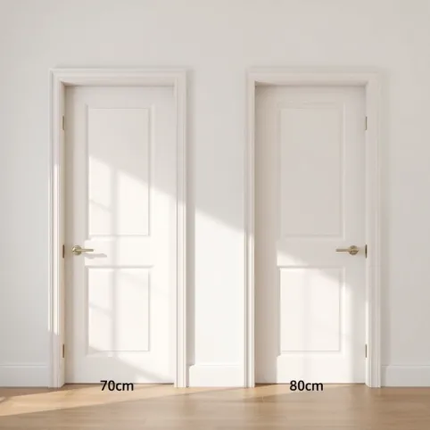 Drzwi do łazienki 70 czy 80