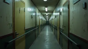 Drzwi do mieszkania w bloku