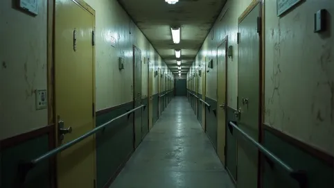 Drzwi do mieszkania w bloku