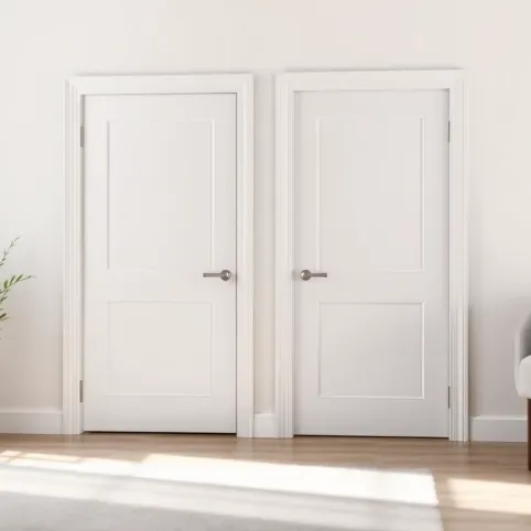 Drzwi do pokoju pełne czy z szybą
