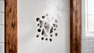 drzwi łazienkowe z otworami wentylacyjnymi