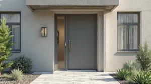 Drzwi wejściowe do mieszkania w bloku PORTA