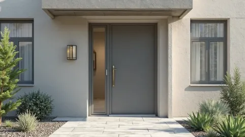 Drzwi wejściowe do mieszkania w bloku PORTA