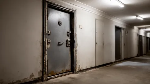 Drzwi wewnętrzne do mieszkania w bloku