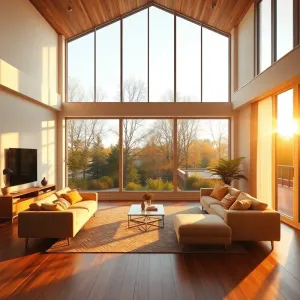 Duże okno w salonie cena