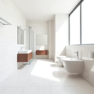 Duże płytki do łazienki