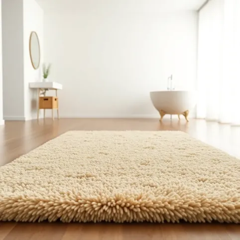 Duży dywan do łazienki