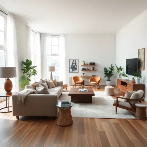 Duży salon ile metrów