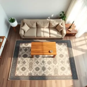 Dywan do salonu jak dobrać rozmiar