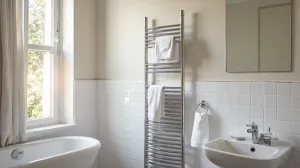 Elektryczny grzejnik łazienkowy drabinka