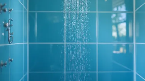 Farba zamiast płytek pod prysznicem