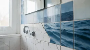 fototapeta na płytki do łazienki