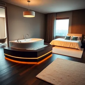 Gdańsk Hotel z jacuzzi w pokoju