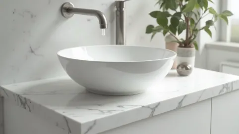 Głębokość blatu pod umywalkę nablatową