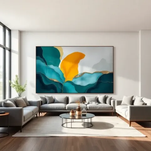 Grafika na ścianę do salonu