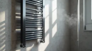 Grzejnik czarny łazienkowy