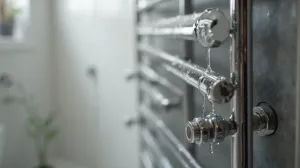 Grzejnik łazienkowy podłączenie boczne rozstaw 50