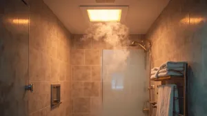 Grzejnik na podczerwień do łazienki sufitowy