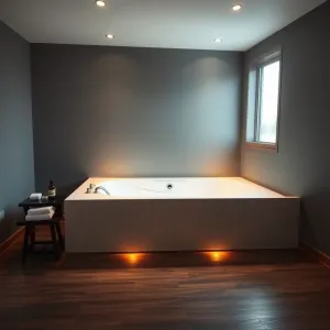 Hotel z jacuzzi w pokoju Gdańsk