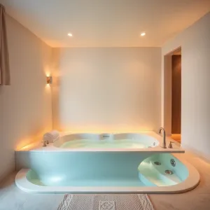 Hotel z jacuzzi w pokoju Szczecin