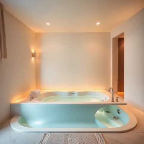 Hotel z jacuzzi w pokoju Szczecin
