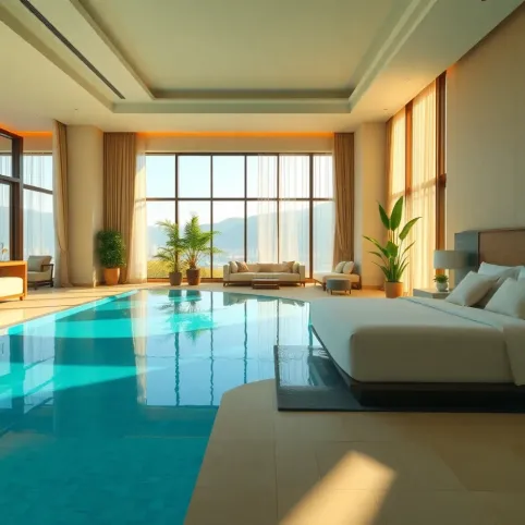 Hotele z prywatnym basenem w pokoju