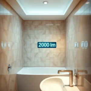 Ile lumenów do łazienki 4m2