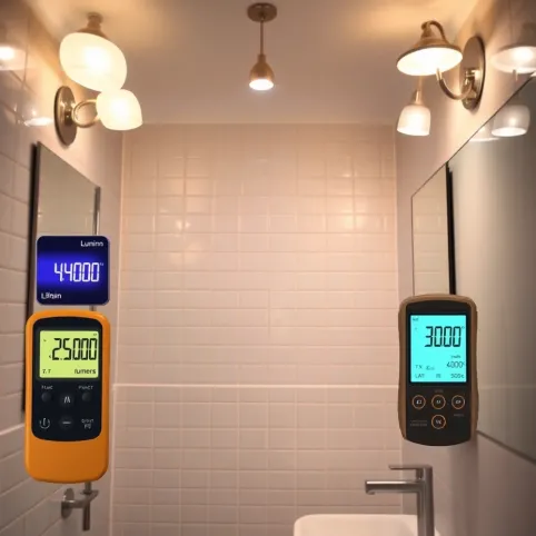 Ile lumenów do łazienki 5m2