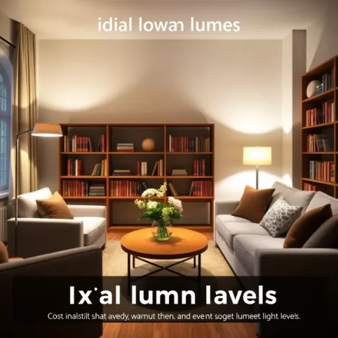 Ile lumenów do salonu