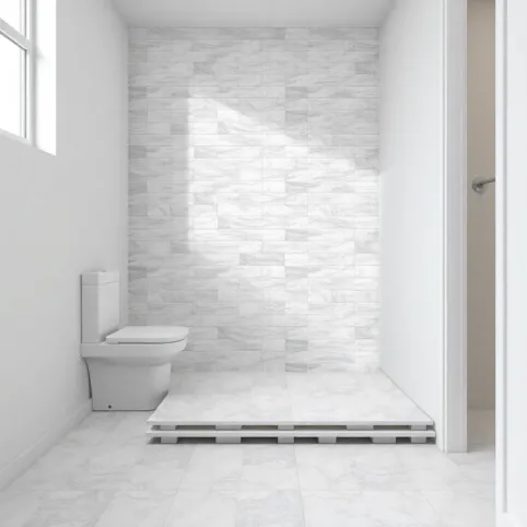 Ile metrów płytek do łazienki 4m2