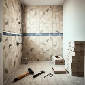 Ile trwa remont małej łazienki