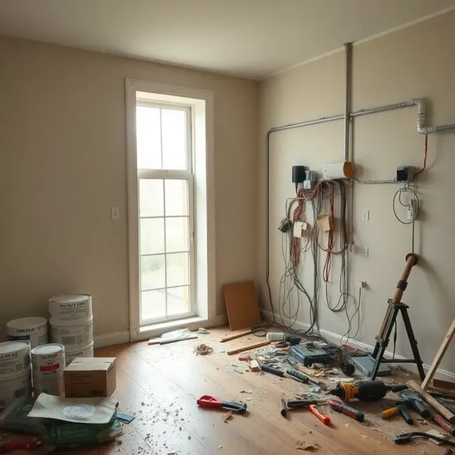 Ile trwa remont pokoju