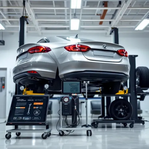 Ile trwa serwis auta w salonie