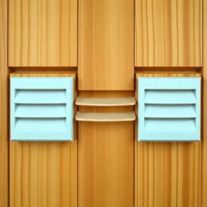 Ile tulei wentylacyjnych w drzwiach łazienkowych