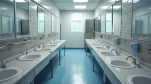 Ile umywalek na pracownika