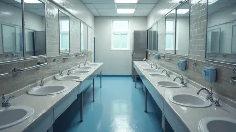 Ile umywalek na pracownika