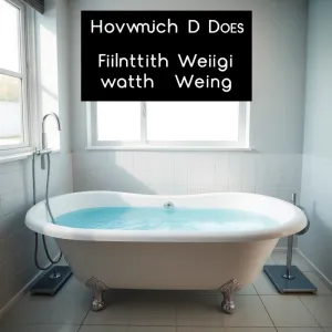 Ile Waży Wanna Z Wodą