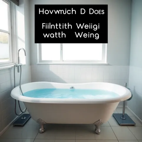 Ile Waży Wanna Z Wodą