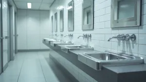 ilość umywalek na pracownika