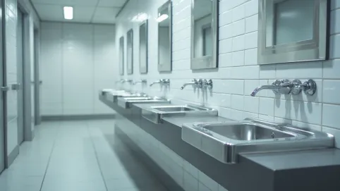 ilość umywalek na pracownika