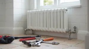 instalacja grzejnika łazienkowego